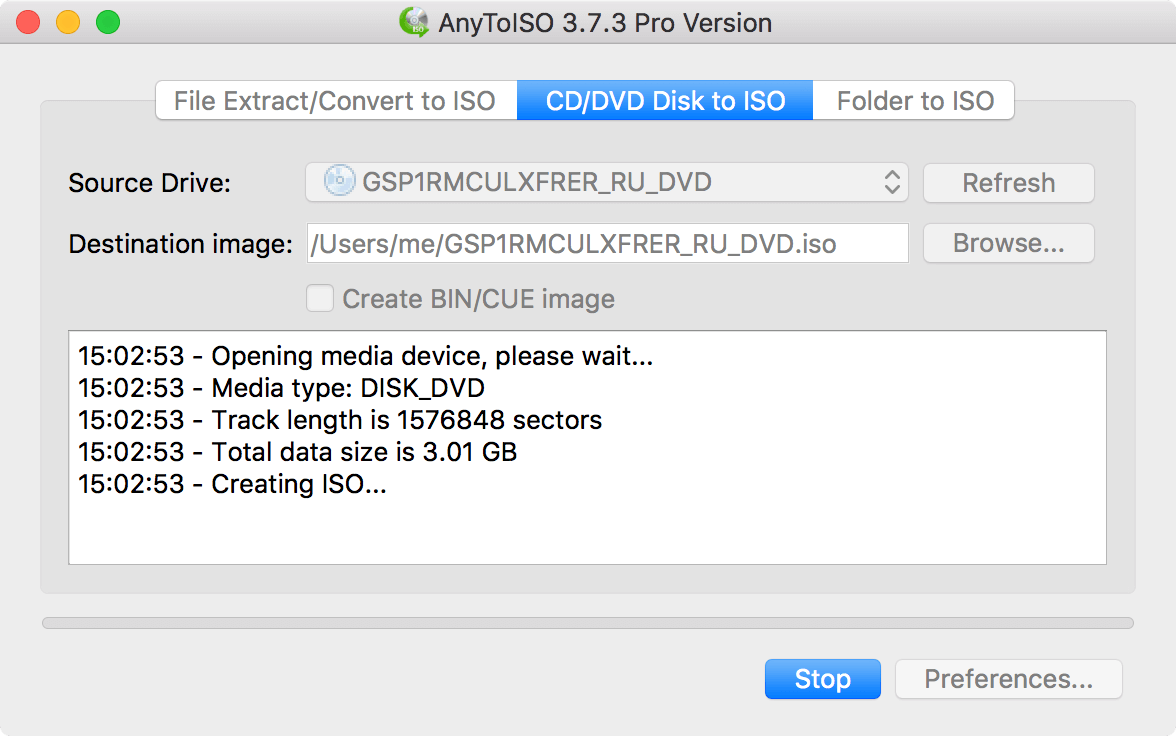 AnyToISO for Mac 3.9.6 破解版 - 强大的ISO镜像制作工具