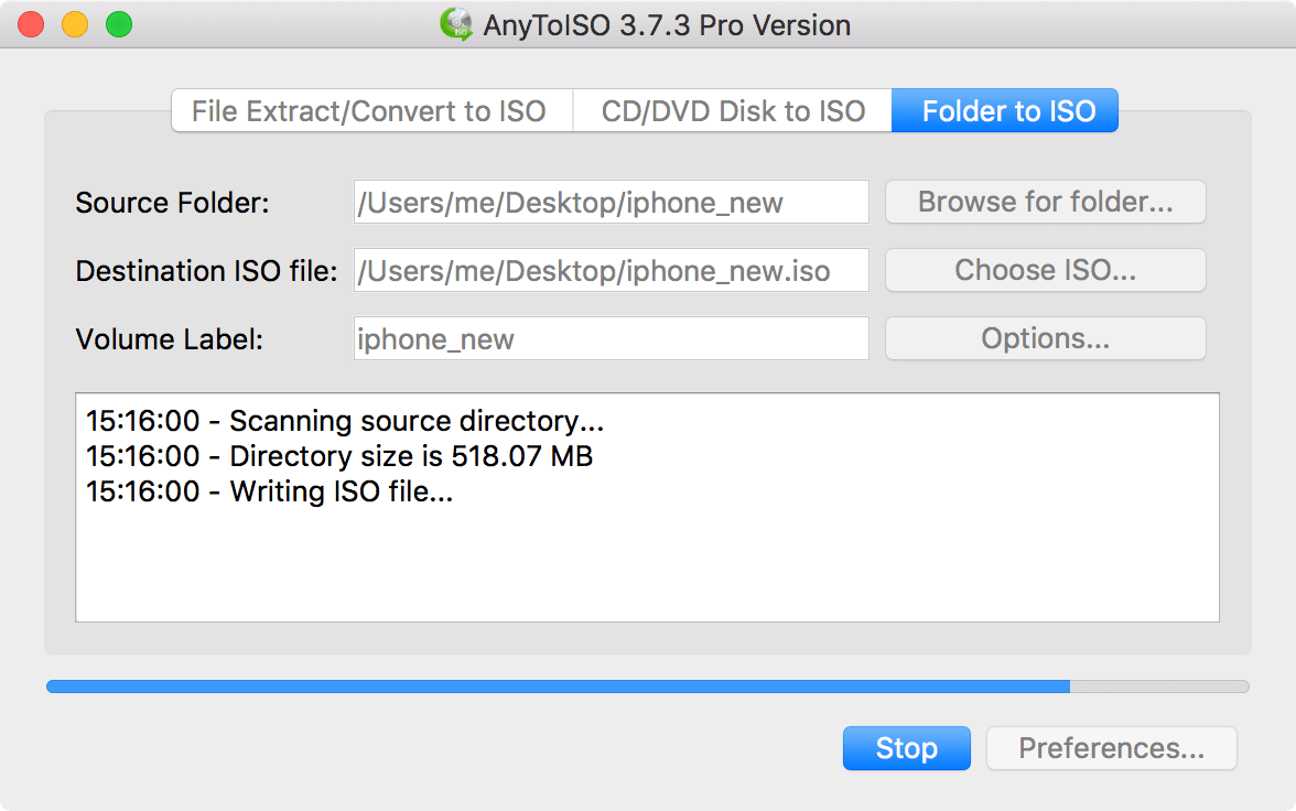 AnyToISO for Mac 3.8.2 破解版 - 强大的ISO镜像制作工具