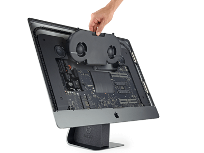 Lüftersteuerung des neuen iMac Pro