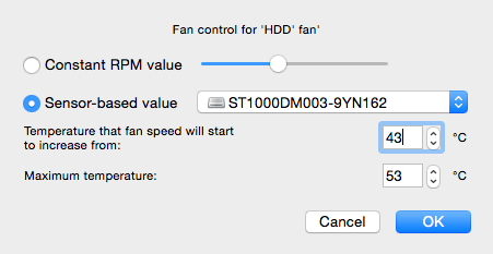 iMac Fan Control